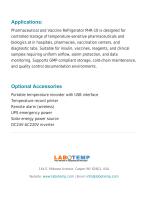 Pharmaceutical And Vaccine Refrigerator PHR-10-5