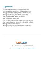 Pharmaceutical And Vaccine Refrigerator PHR-12-5
