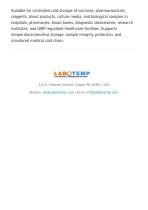 Pharmaceutical And Vaccine Refrigerator PHR-13-5