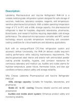 Pharmaceutical And Vaccine Refrigerator PHR-14-2