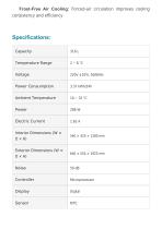 Pharmaceutical And Vaccine Refrigerator PHR-17-3