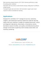 Pharmaceutical And Vaccine Refrigerator PHR-18-5