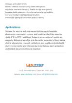 Pharmaceutical And Vaccine Refrigerator PHR-19-5