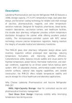 Pharmaceutical And Vaccine Refrigerator PHR-20-2