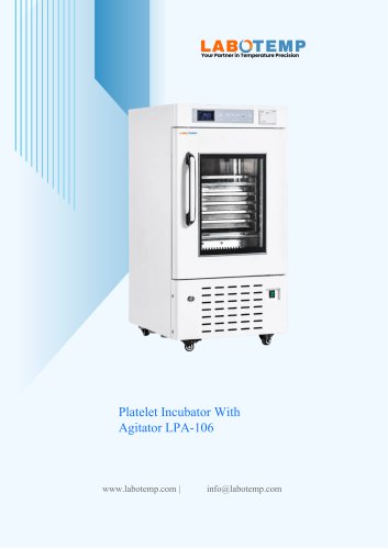 Platelet Incubator with Agitator LPA-106