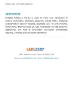 Portable Autoclave PTA-02-4