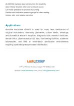 Portable Autoclave PTA-03-4