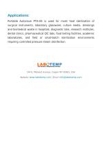 Portable Autoclave PTA-04-4