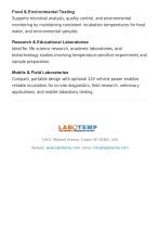 Portable Laboratory Incubator LPI-101-6