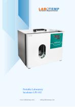 Portable Laboratory Incubator LPI-102-1