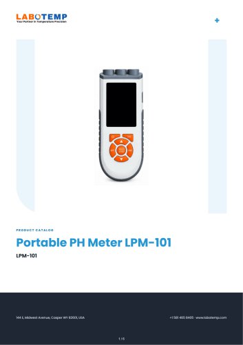 Portable PH Meter LPM-101