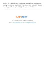 Portable Turbidity Meter LTM-02-5