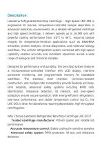 Refrigerated Benchtop Centrifuge – High Speed LRC-201-2