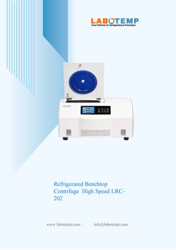 Refrigerated Benchtop Centrifuge – High Speed LRC-202