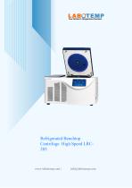 Refrigerated Benchtop Centrifuge – High Speed LRC-205-1