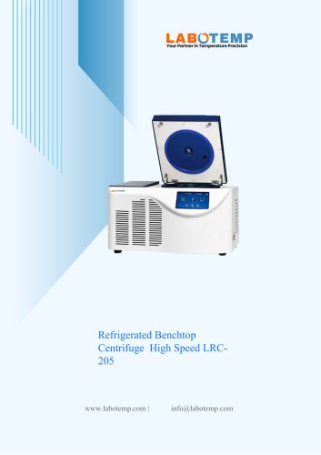 Refrigerated Benchtop Centrifuge – High Speed LRC-205