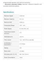 Refrigerated Benchtop Centrifuge – High Speed LRC-208-3