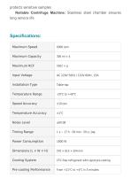 Refrigerated Benchtop Centrifuge – Low Speed LRC-207-3