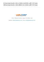 Refrigerated Floor Standing Centrifuge- High Speed LRC-103-6