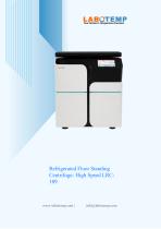 Refrigerated Floor Standing Centrifuge- High Speed LRC-109-1