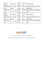 Refrigerated Floor Standing Centrifuge- High Speed LRC-109-8