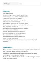 Refrigerated Floor Standing Centrifuge- Low Speed LRC-105-4