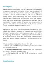 Sand Dust Test Chamber SDC-02-2