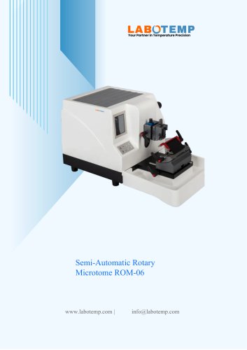 Semi-Automatic Rotary Microtome ROM-06