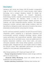 Small Laboratory Freezer LDF-19-2