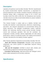 Temperature & Humidity Chamber THC-03-2