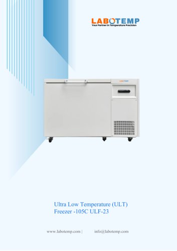 Ultra Low Temperature (ULT) Freezer -105°C ULF-23
