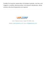 Ultra Low Temperature (ULT) Freezer -105°C ULF-23-5