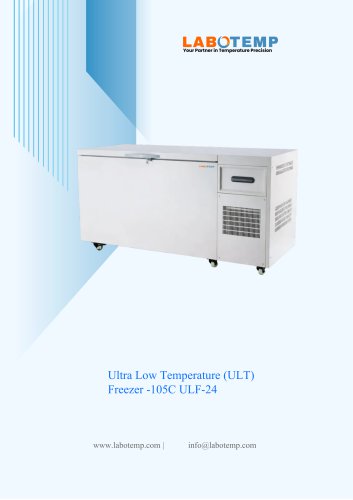 Ultra Low Temperature (ULT) Freezer -105°C ULF-24