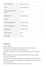 Ultra Low Temperature (ULT) Freezer -105°C ULF-24-4