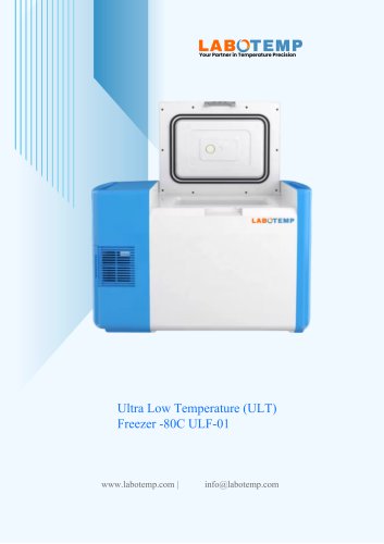 Ultra Low Temperature (ULT) Freezer -80°C ULF-01