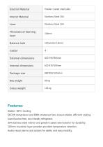 Ultra Low Temperature (ULT) Freezer -80°C ULF-03-4