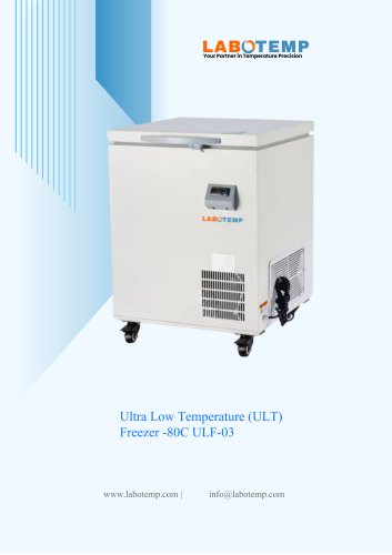 Ultra Low Temperature (ULT) Freezer -80°C ULF-03