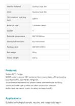 Ultra Low Temperature (ULT) Freezer -80°C ULF-03-4