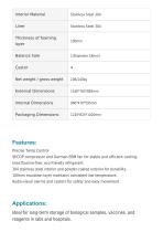 Ultra Low Temperature (ULT) Freezer -80°C ULF-04-4