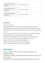 Ultra Low Temperature (ULT) Freezer -86°C ULF-01A-4