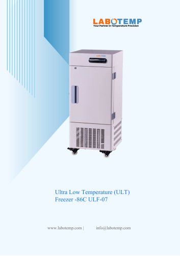 Ultra Low Temperature (ULT) Freezer -86°C ULF-07