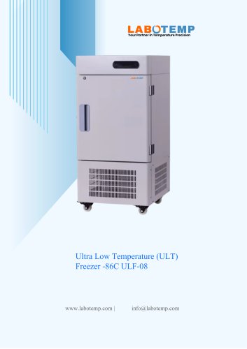 Ultra Low Temperature (ULT) Freezer -86°C ULF-08
