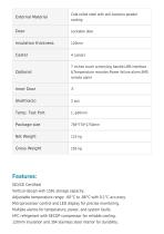 Ultra Low Temperature (ULT) Freezer -86°C ULF-10-4
