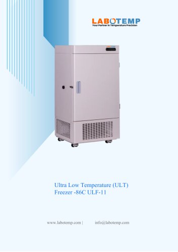 Ultra Low Temperature (ULT) Freezer -86°C ULF-11