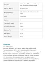 Ultra Low Temperature (ULT) Freezer -86°C ULF-12-4