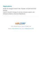 Ultra Low Temperature (ULT) Freezer -86°C ULF-12-5