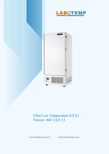 Ultra Low Temperature (ULT) Freezer -86°C ULF-13