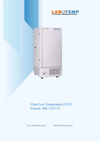 Ultra Low Temperature (ULT) Freezer -86°C ULF-15