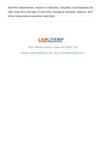 Ultra Low Temperature (ULT) Freezer -86°C ULF-17-5