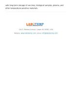 Ultra Low Temperature (ULT) Freezer -86°C ULF-17-5
